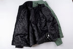 Travis Scott Evil Flame On Yin-Yang Color-Block Zip Jacket - Green Black - product image 4