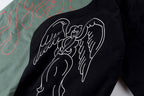 Travis Scott Evil Flame On Yin-Yang Color-Block Zip Jacket - Green Black - product image 15