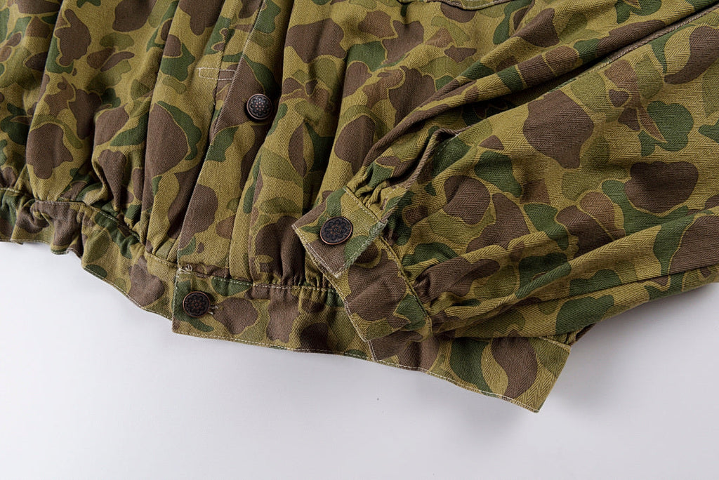 Kapital Kountry Hirata Kazuhiro Limited-Edition Japanese Camo Crinkle Shirt Jacket - Olive - product image 4