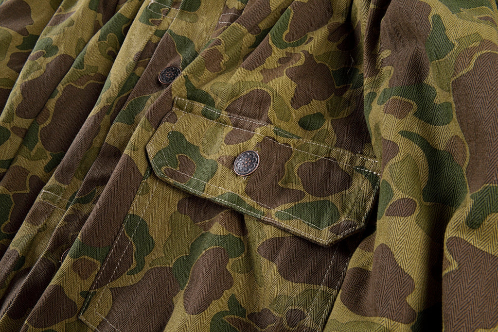Kapital Kountry Hirata Kazuhiro Limited-Edition Japanese Camo Crinkle Shirt Jacket - Olive - product image 6