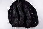 Revenge Corduroy Varsity Jacket - Black / Brown - product image 5