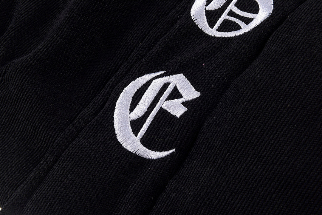 Revenge Corduroy Varsity Jacket - Black / Brown - product image 6