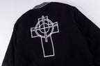 Revenge Corduroy Varsity Jacket - Black / Brown - product image 13