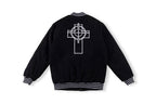 Revenge Corduroy Varsity Jacket - Black / Brown - product image 14
