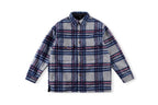 Travis Scott Cactus Jack Blue Plaid Wool-Blend Shirt Jacket - product image 1