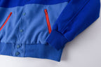 Kanye West Pastelle Color-Block Varsity Jacket - Blue - product image 5
