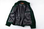 CPFM Suede Knowledge Jacket Embroidered Zip Jacket - Green - product image 5