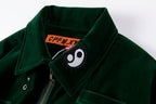 CPFM Suede Knowledge Jacket Embroidered Zip Jacket - Green - product image 10