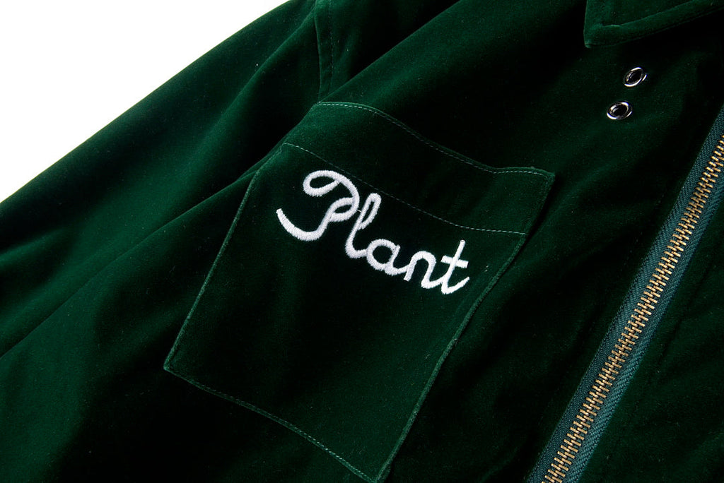 CPFM Suede Knowledge Jacket Embroidered Zip Jacket - Green - product image 11