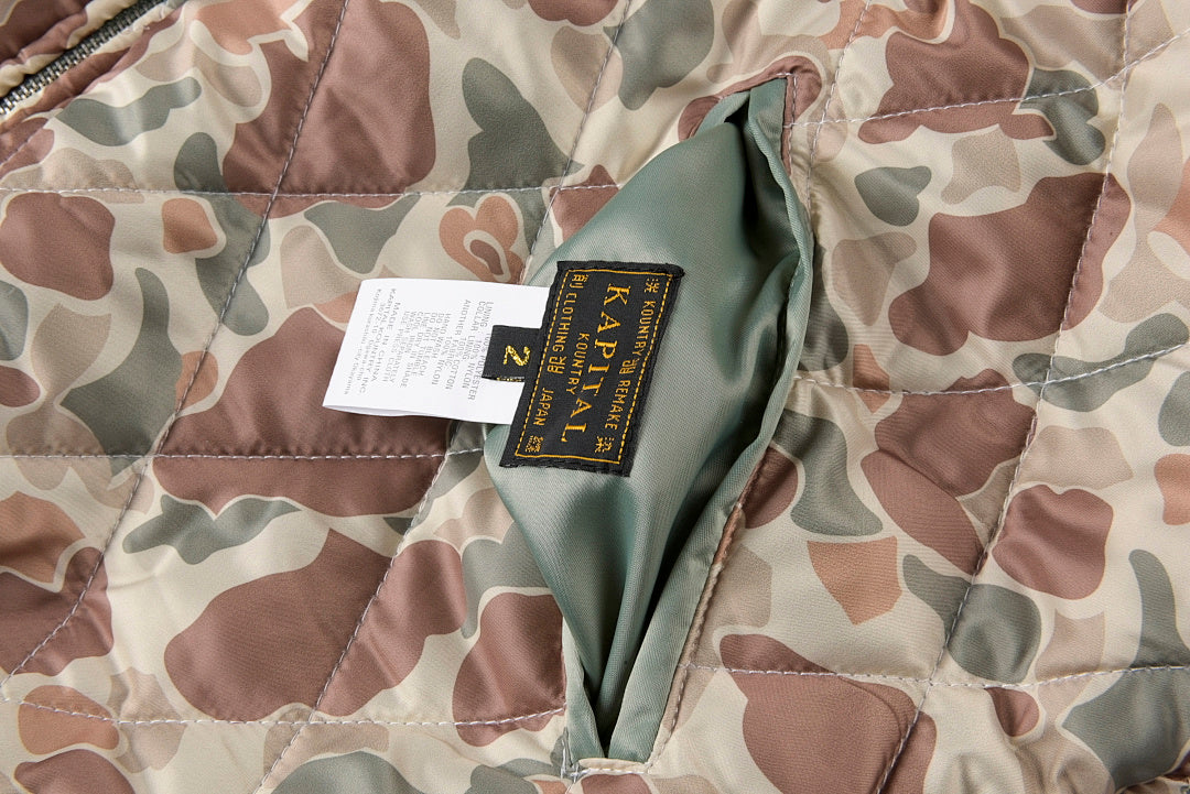 Kapital Kountry Rayon Camo Embroidered Jacket - Olive Camo - product image 13
