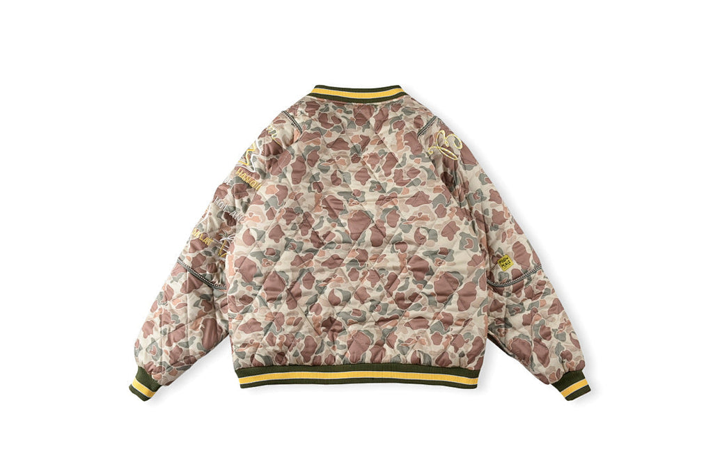 Kapital Kountry Rayon Camo Embroidered Jacket - Olive Camo - product image 2