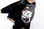 Kapital Skull Print Appliqué Embroidered Jacket - Gray / Black - product image 9