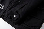 Tuff Crowd Cartoon Dog Head Embroidered Multi-Pocket Zip Jacket - Black - product image 7