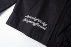 Tuff Crowd Cartoon Dog Head Embroidered Multi-Pocket Zip Jacket - Black - product image 9
