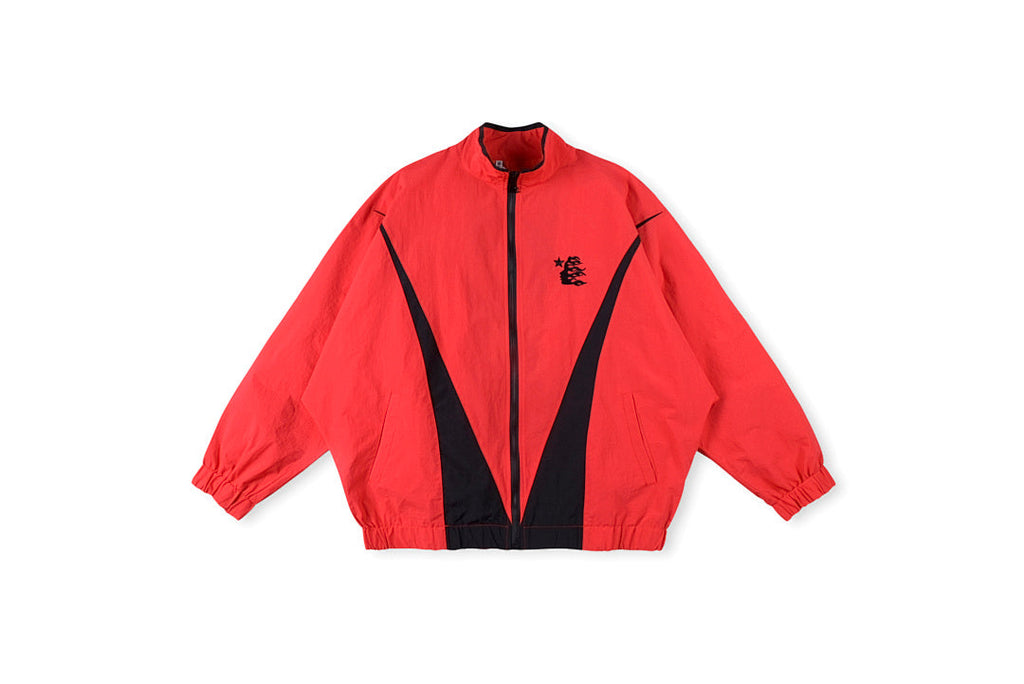 Hellstar Thriller Paneled Embroidered Track Jacket - product image 1