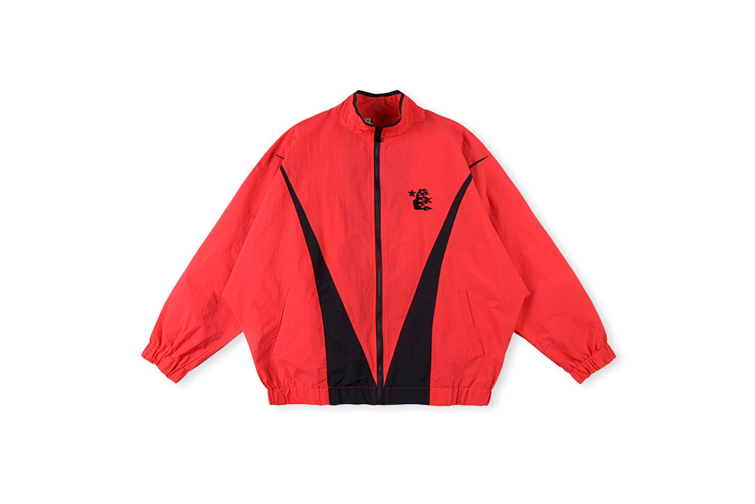 Hellstar Thriller Paneled Embroidered Track Jacket - product image 1