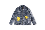 CPFM Ranch Zip Jacket in Spotted Leopard Brushed Suede - Gray - product image 1