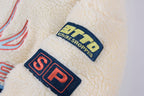Sp5der Worldwide 555555 Hunters Sherpa Zip Jacket - Black / White - product image 8