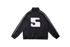 Sp5der Worldwide Embroidered Track Jacket - Black / Brown - product image 12