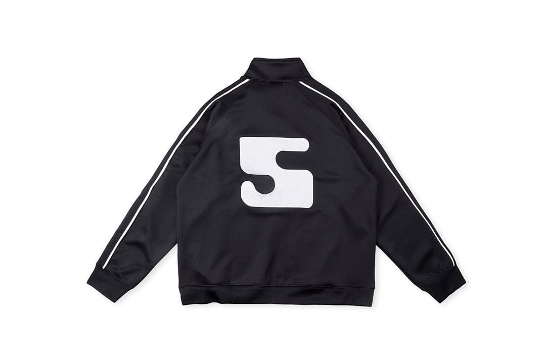 Sp5der Worldwide Embroidered Track Jacket - Black / Brown - product image 12