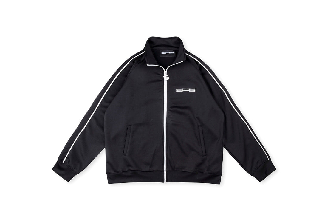 Sp5der Worldwide Embroidered Track Jacket - Black / Brown - product image 13
