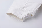 Kapital Kountry Cotton Linen Canvas Varsity Jacket - White - product image 6