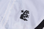 Hellstar Studios Thriller Paneled Embroidered Track Jacket - Black White - product image 6