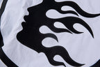 Hellstar Studios Thriller Paneled Embroidered Track Jacket - Black White - product image 9