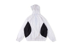 Hellstar Studios Sample Wave-Panel Windbreaker Jacket - Black Red / Black Gray / White - product image 2
