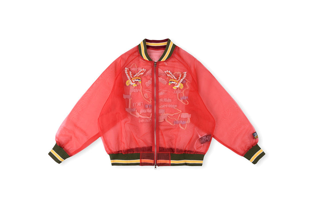 Kapital Semi-Sheer Silk Skull Embroidered Uv-Protective Jacket - product image 1
