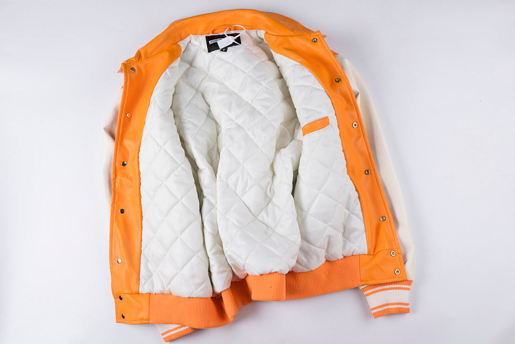Sp5der Worldwide 555555 Embroidered Jacket - Orange - product image 5