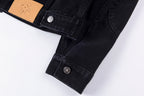 Project Capri Emergency Embroidered Denim Jacket - Black / Navy - product image 10