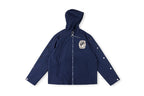 Saint Vanity Embroidered Studded Athletic Windbreaker Jacket - product image 4