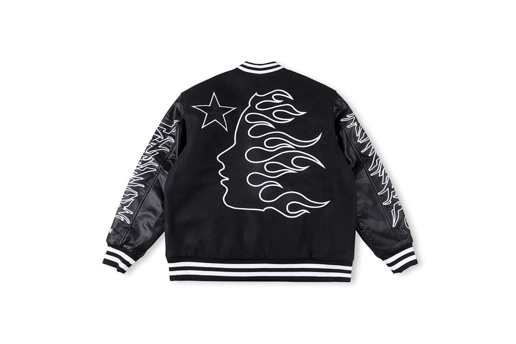 Hellstar Studios Friends & Family Heavy Embroidery Jacket - Black / Gray / Burgundy - product image 16