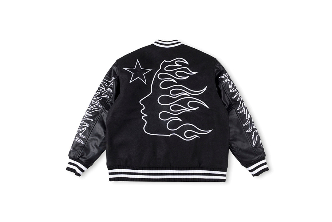 Hellstar Studios Friends & Family Heavy Embroidery Jacket - Black / Gray / Burgundy - product image 16