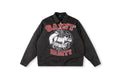 Saint Vanity American Graphic Print Lapel Jacket - Black / Gray - product image 13