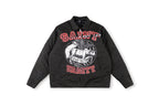 Saint Vanity American Graphic Print Lapel Jacket - Black / Gray - product image 13