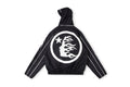 Hellstar Studios Sample Color-Block Patchwork Hoodie Set - Black / White - product image 3