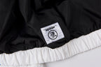 Hellstar Studios Sample Color-Block Patchwork Hoodie Set - Black / White - product image 5