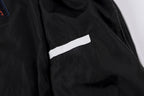 Hellstar Studios Sample Color-Block Patchwork Hoodie Set - Black / White - product image 7