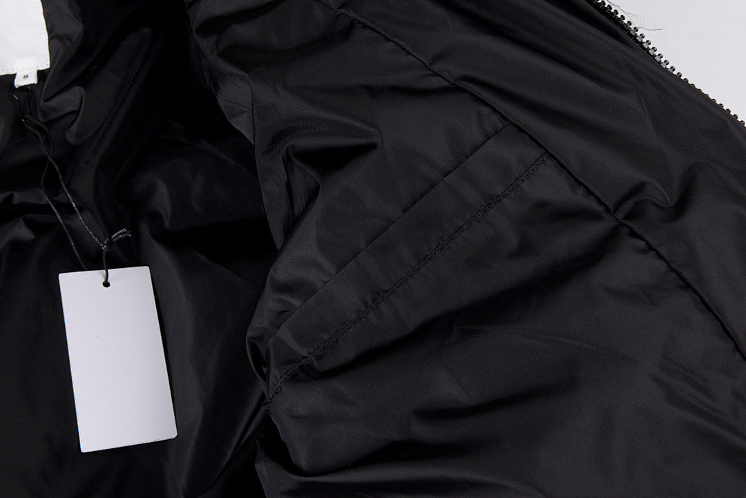 Sp5der 555555 3D Graphic Puffer Jacket - Black / Pink - product image 4