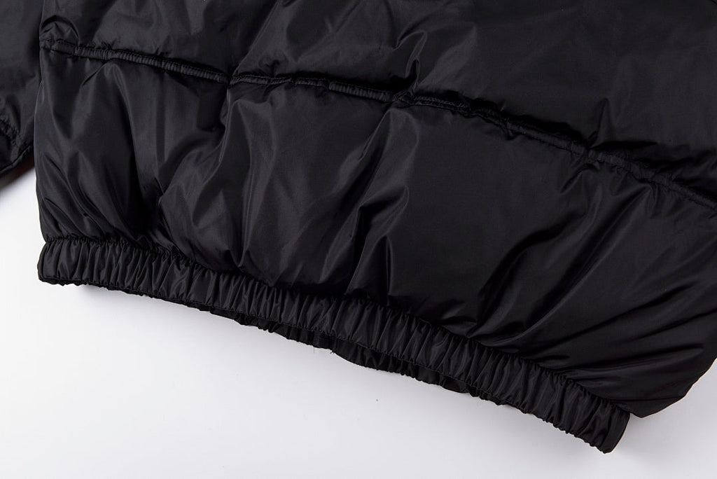 Sp5der 555555 3D Graphic Puffer Jacket - Black / Pink - product image 12