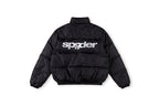 Sp5der 555555 3D Graphic Puffer Jacket - Black / Pink - product image 14