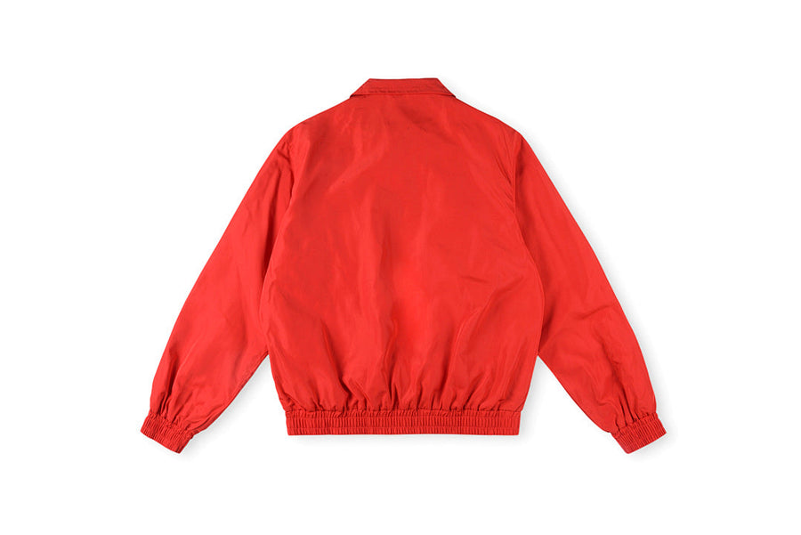 Saint Vanity Studded Athletic Track Set Jacket - Gray / Black / Red