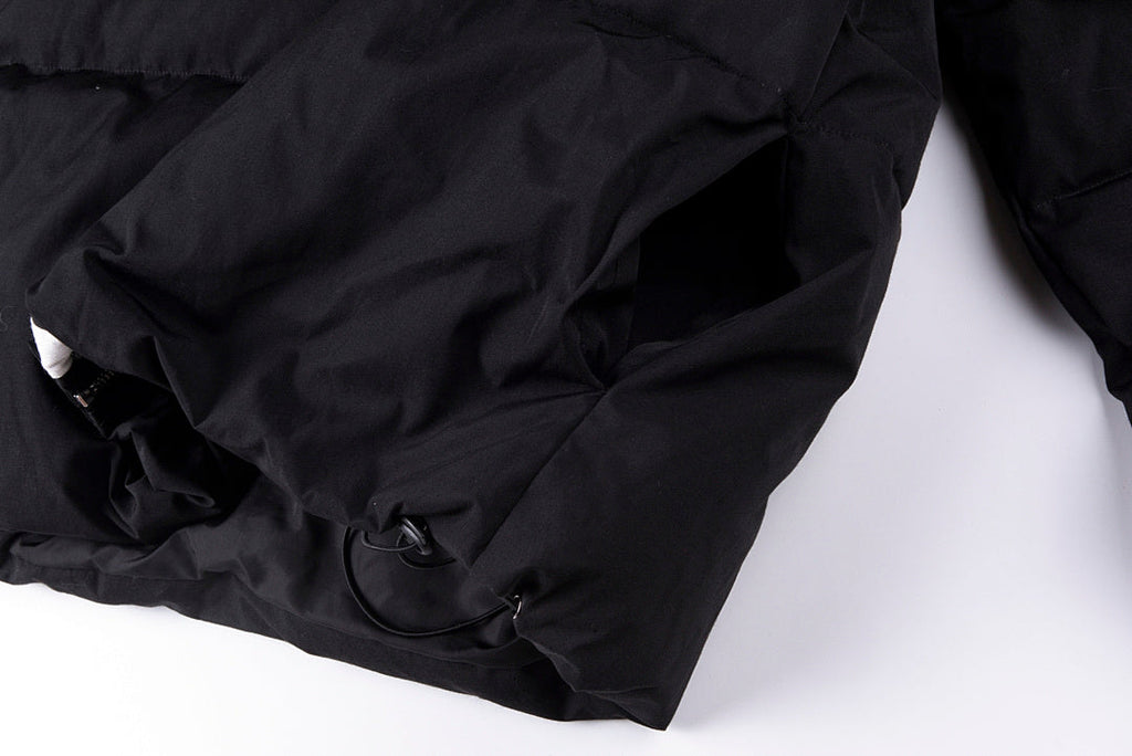 Saint Vanity Embroidered Puffer Jacket - Black / Olive - product image 7