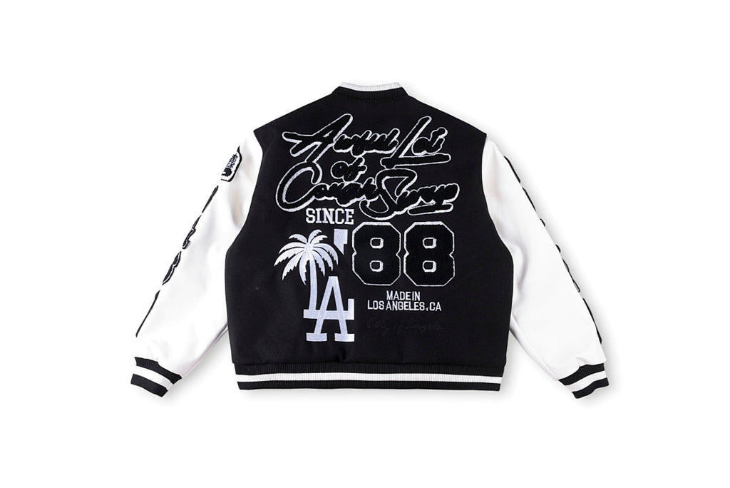 That's A Awful Lot of Cough Syrup Heavy Full Embroidery Varsity Wool Jacket - product image 2