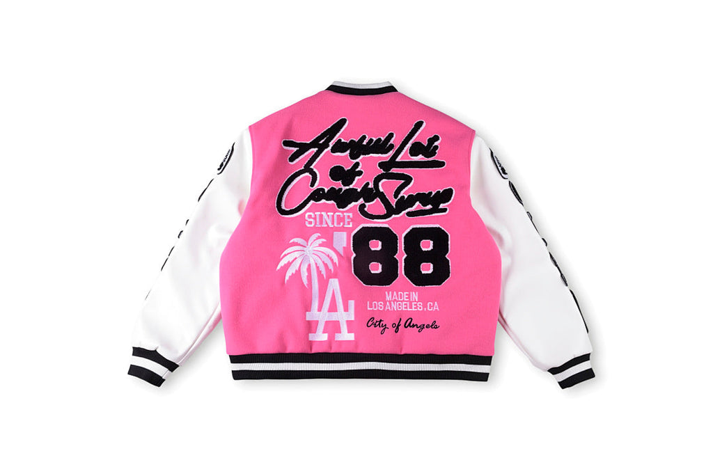 That's A Awful Lot of Cough Syrup Heavy Full Embroidery Varsity Wool Jacket - product image 16