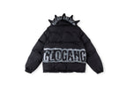 Glo Gang Embroidered Vest Jacket - Black / Olive / Yellow - product image 5