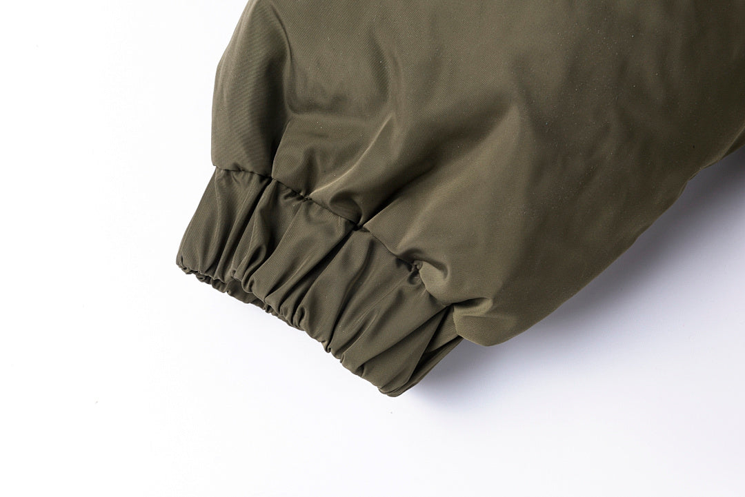 Glo Gang Embroidered Vest Jacket - Black / Olive / Yellow - product image 11