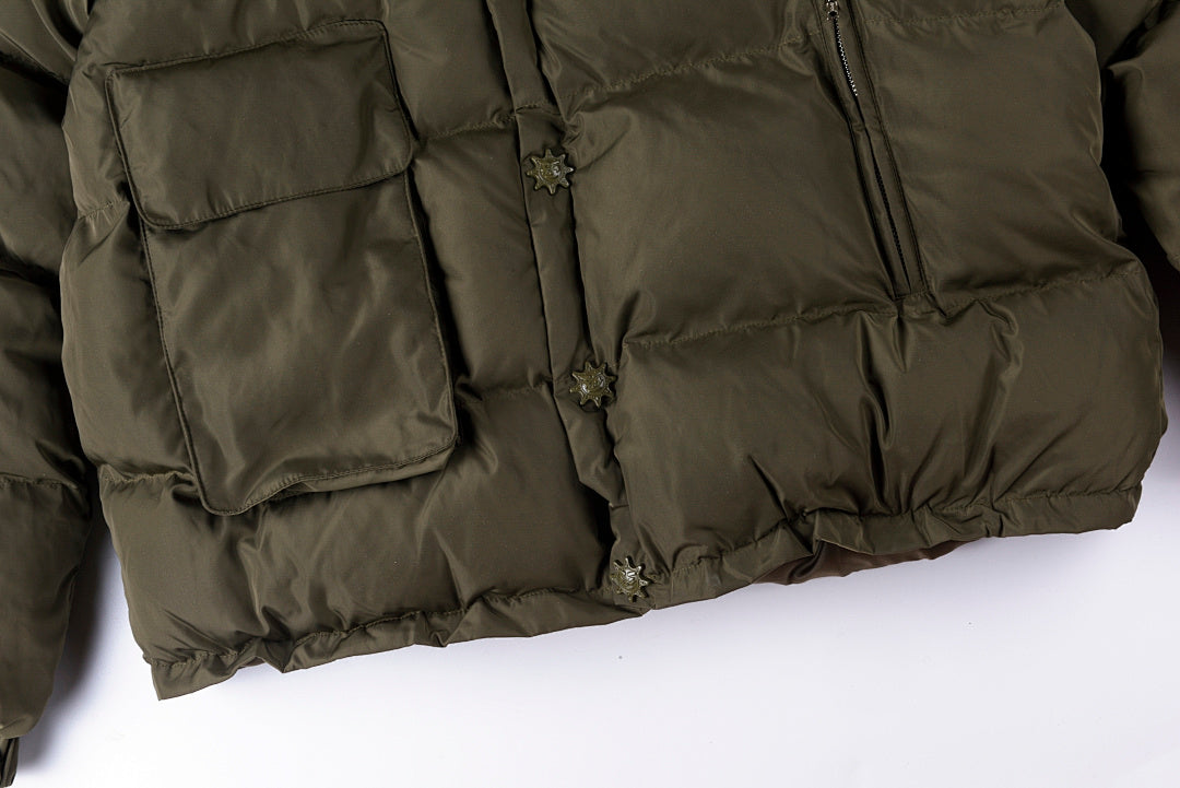 Glo Gang Embroidered Vest Jacket - Black / Olive / Yellow - product image 16